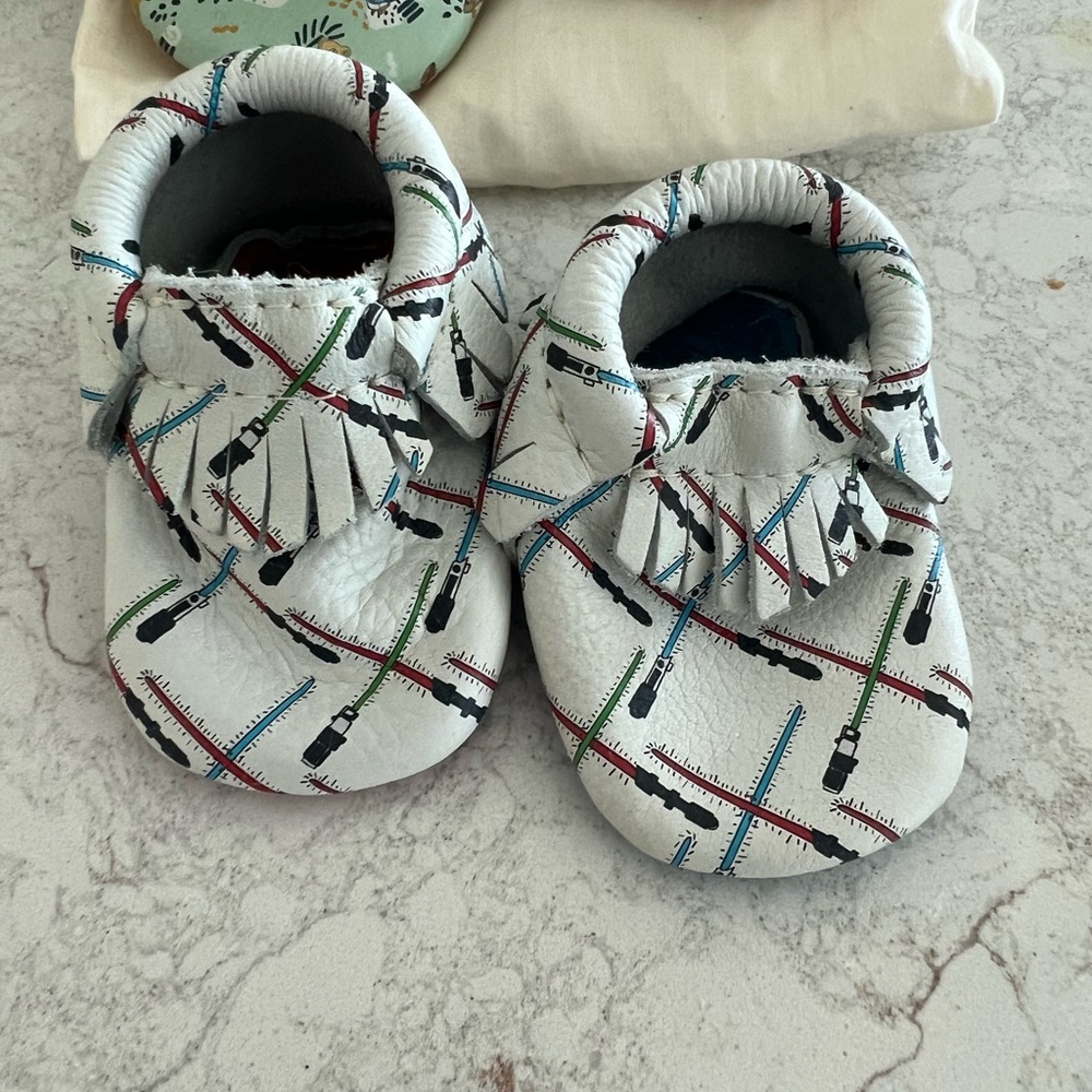 Freshly Picked Star Wars Light Saber Moccasins